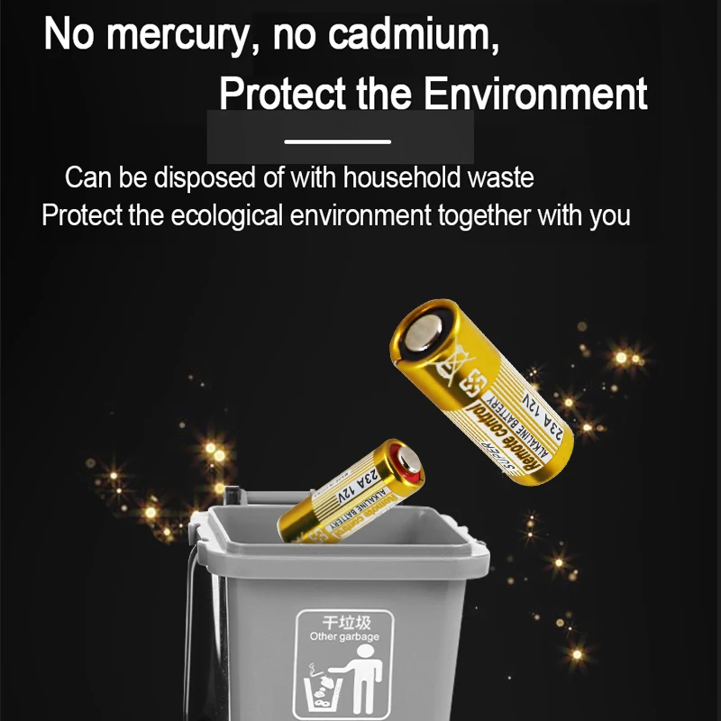 27A 12V Alkaline Battery 27MN A27 10Pcs For Anti-theft Device Fingerprint Lock Clock Doorbell Disposable Dry Battery alkaline battery,disposable battery