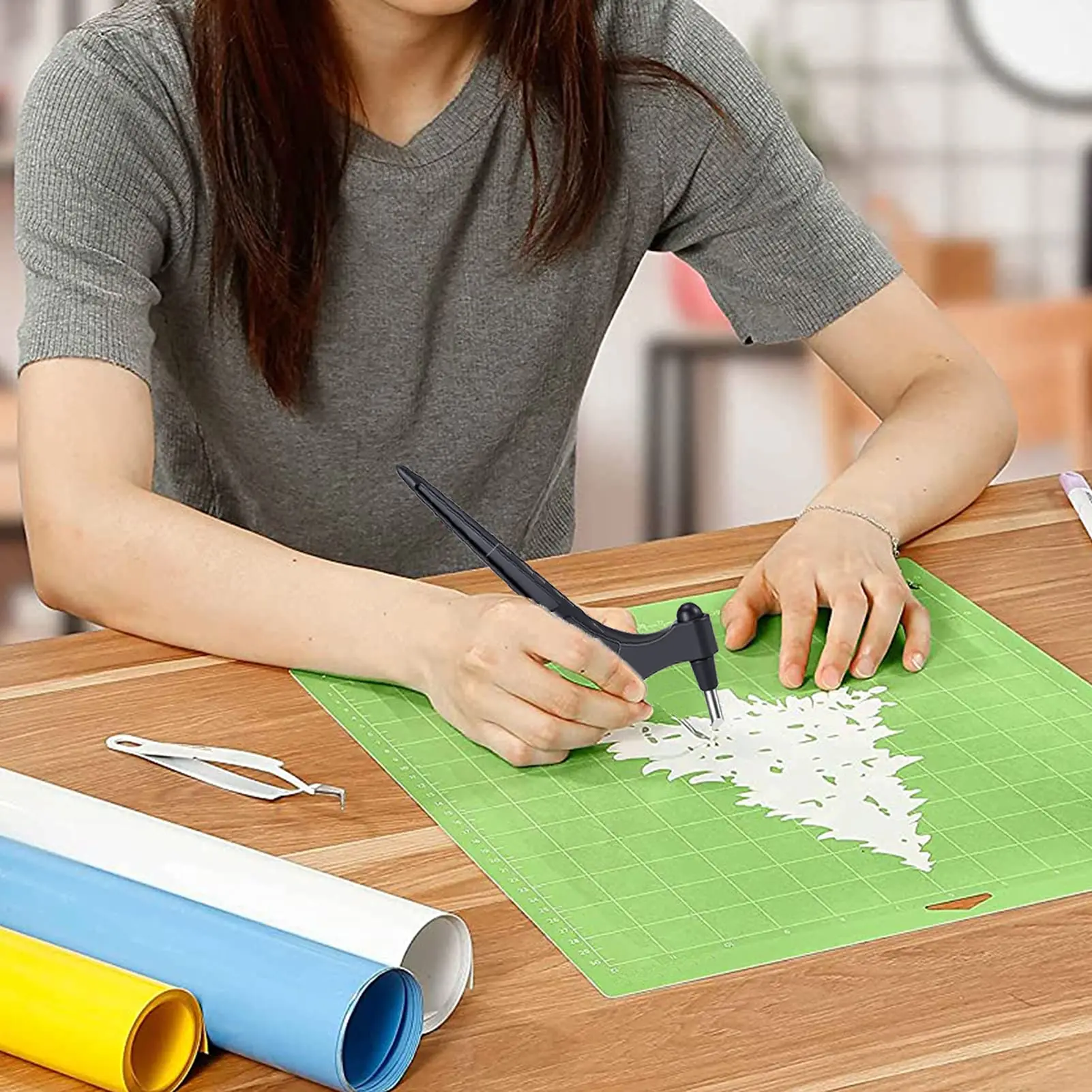 2023 Upgrade 1 Set 360Degree Stainless Steel Craft Cutting Tool