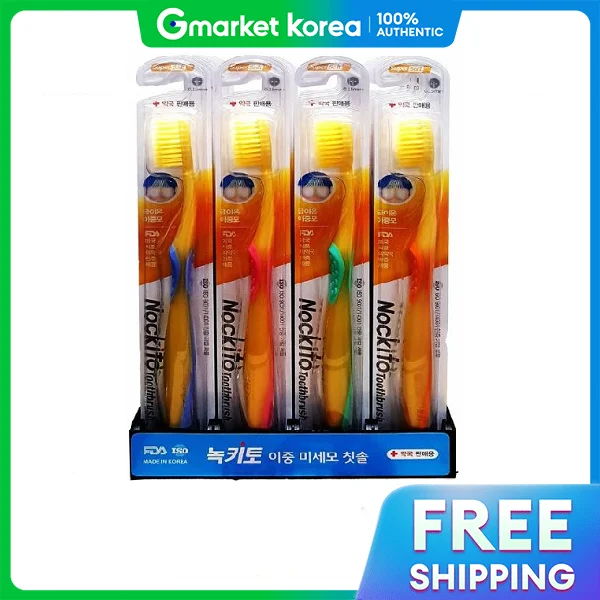 DentalCare | Bàn Chải Đánh Răng Nockito Ion Vàng 3 Cây