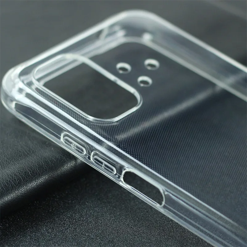 Transparent TPU Silicone Soft Shell Protective Case