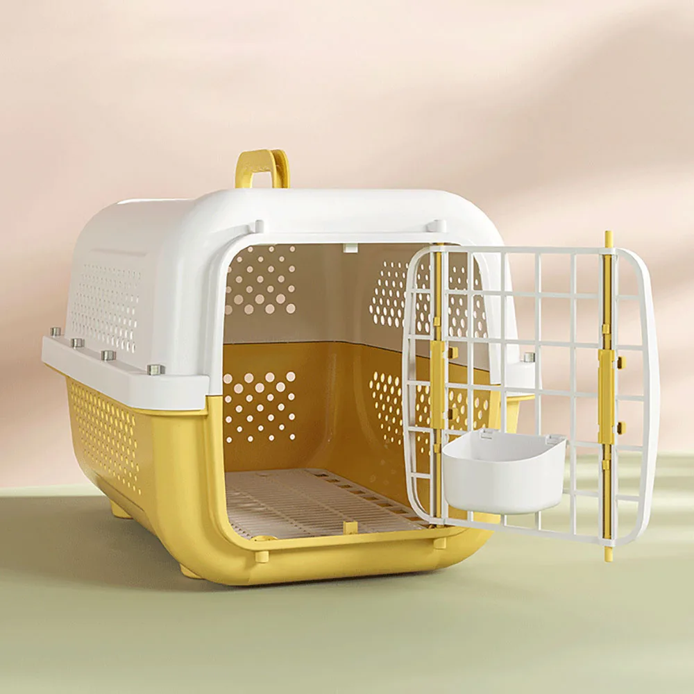 Pet Aviation Box Cat Outdoor Portable Cats Cage Cat Bag Dogs Consignment Box Portable Car Dog Cage Spacebox Pet Supplies