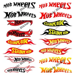 Racing Car Sticker Hot Wheels Vinyl Car Decal Sticker Waterproof Sticker Suitable for Racing Helmet Motorcycle Car Accessories