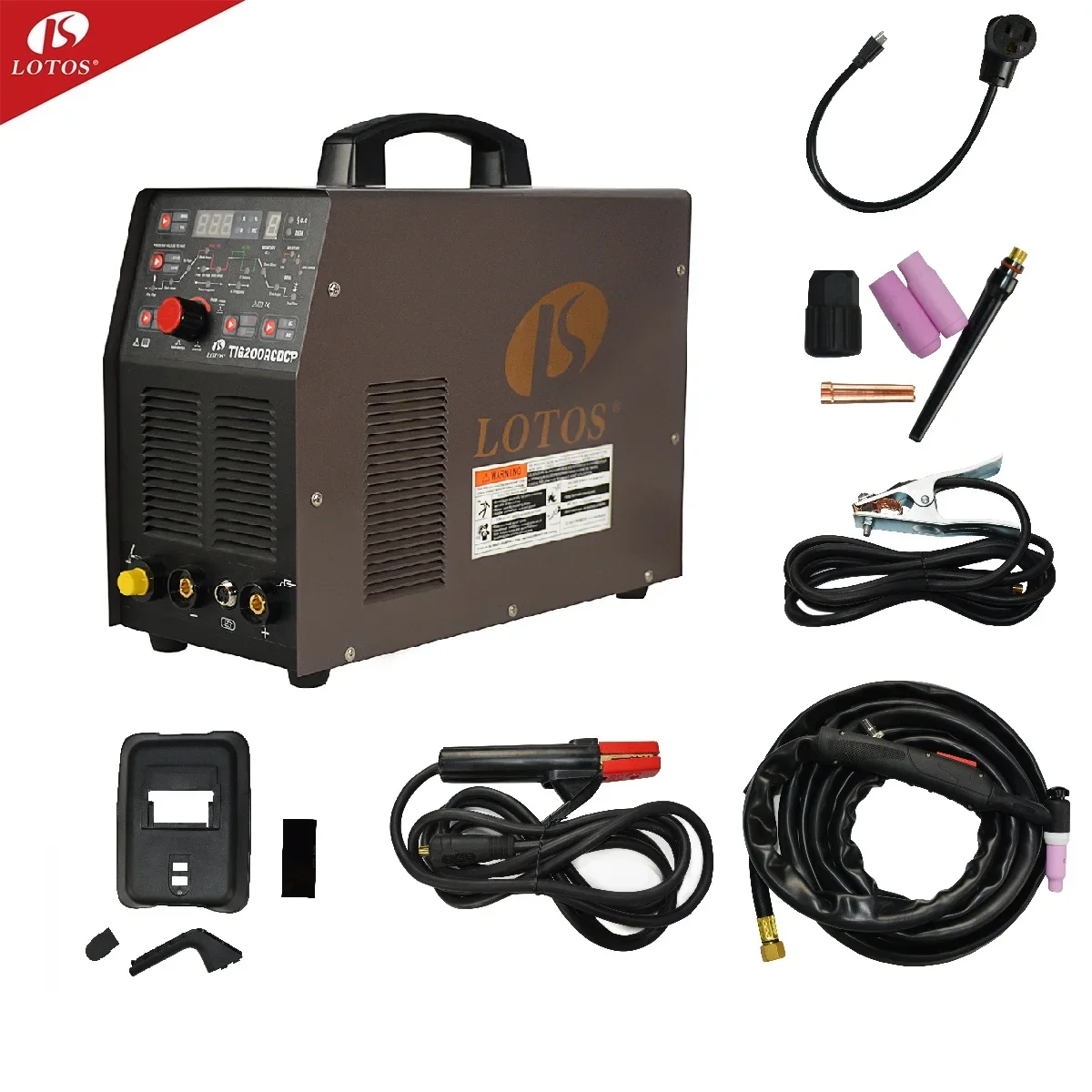 Lotos Ac Dc Tig Mig Welder 200a 110v 220v Aluminum Mma Pulse Inverter Welding Mhine 200 6