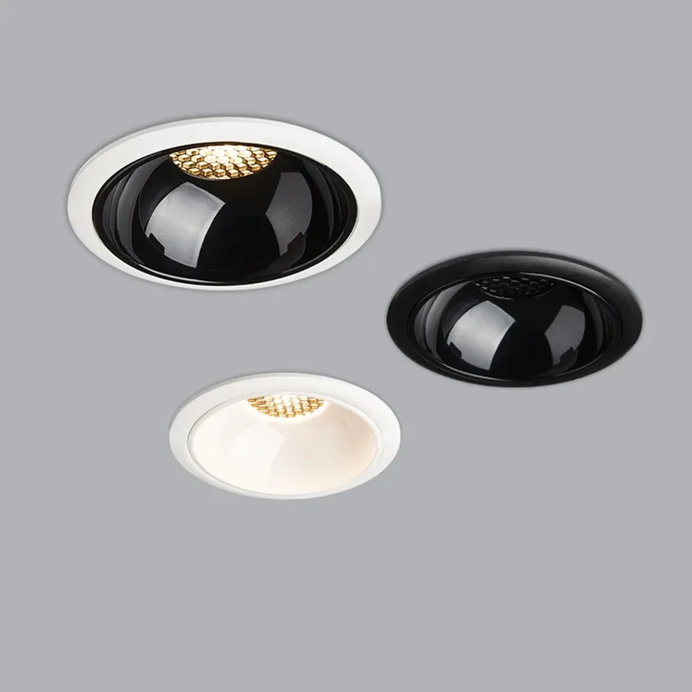 LED 매입형 조명 디밍이 가능한 통 매입형 천장 조명 7W 12W AC85-220V 침실 비품용 디밍이 가능한 LED 스포트 라이트