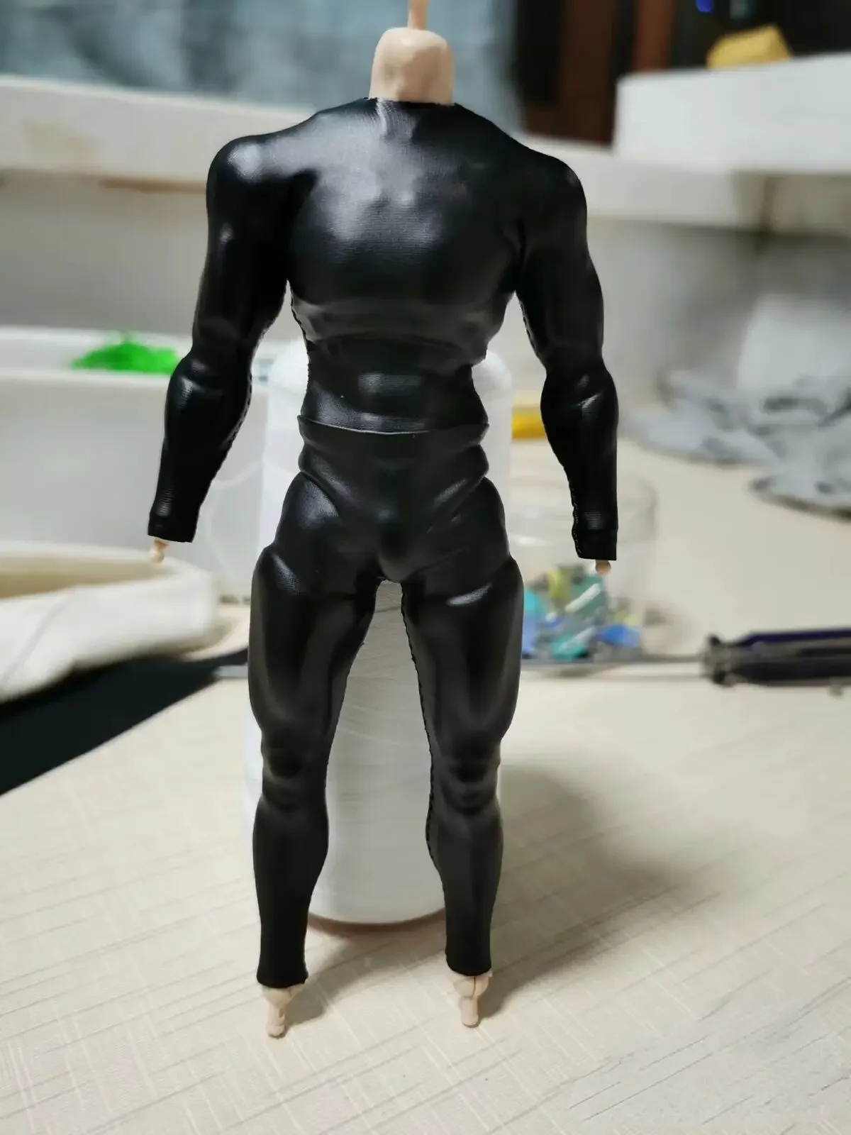 1/12 Scale Soldier Underlay Tight Fitting Clothing Model for 6''romankey X COWL(no figure)