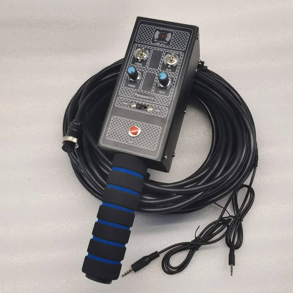 Camcorders Aperture Focus Zoom Control Remote Controller for AG-UX90 AU-EVA1 180A 180B 130MC DVX200M With 15 wires
