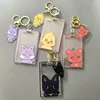 ATEEZ Card Holder Keychain Keyring Acrylic Aniteez Characters Photocard Sleeves Hongjoong Seonghwa Yunho Yeosang Key Chains Gift 3