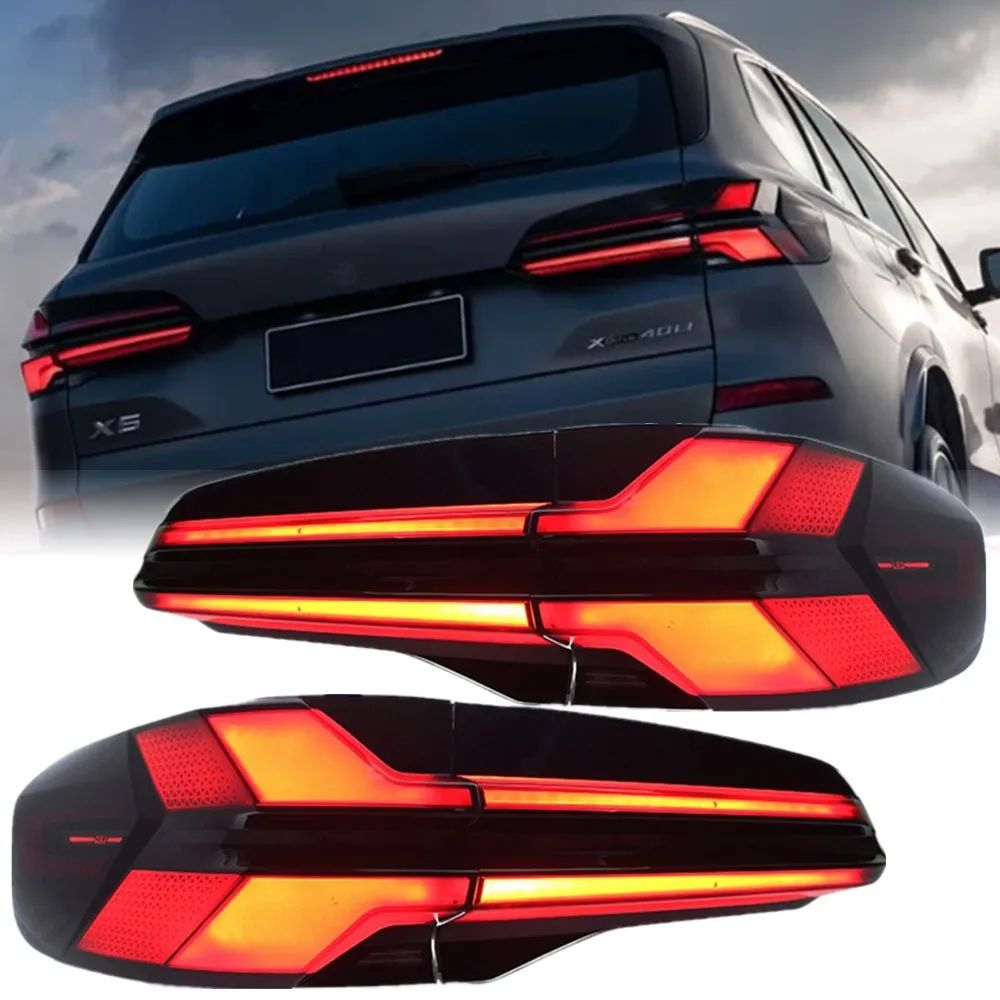 Car-Accessories-LED-Rear-Lights-For-BMW-X5-G05-Tail-light-2018-2022-DRL ...