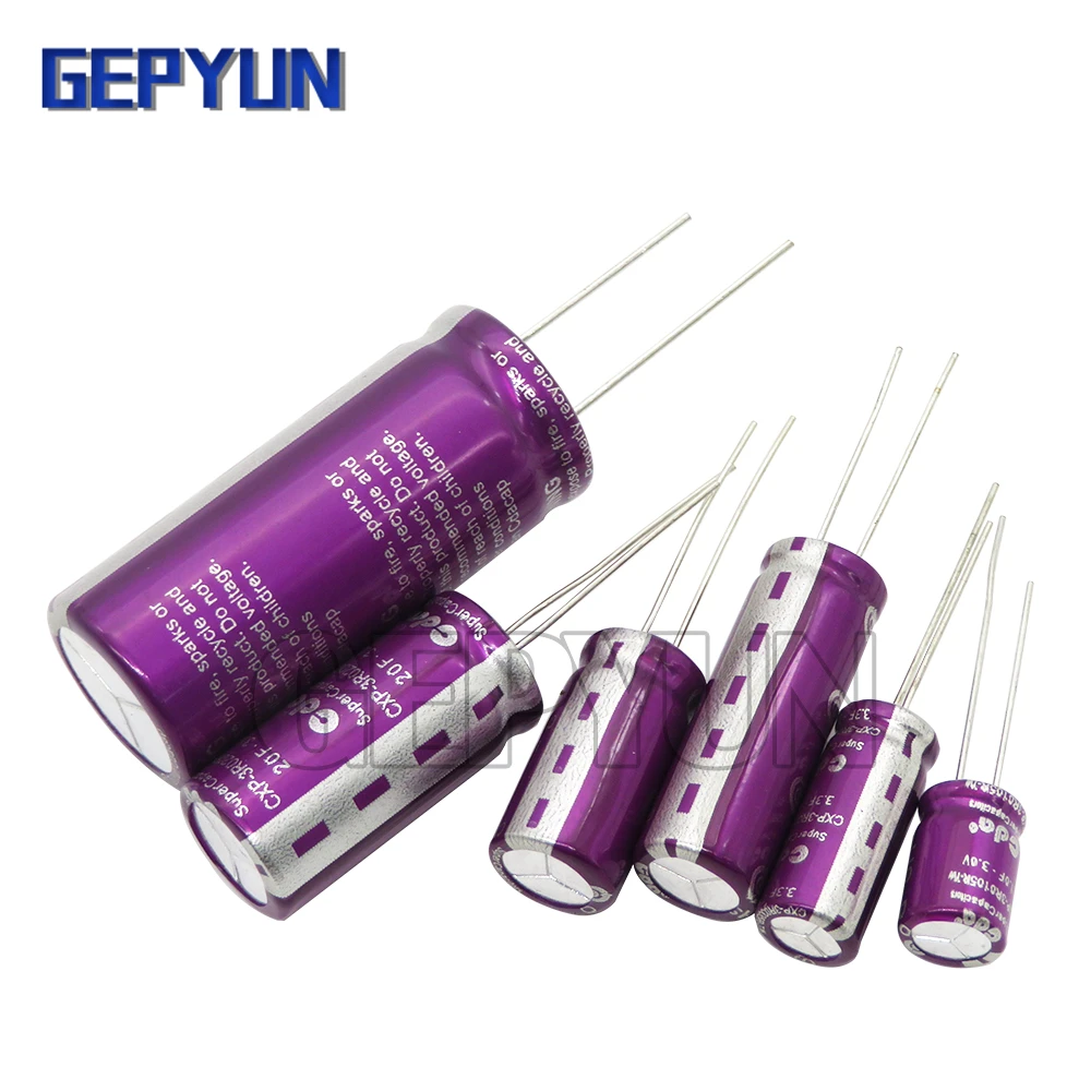 1PCS Super Capacitor Farad capacitor 3.0V CDA 3V 1F 2.0F 3.3F 5F 7F 10F