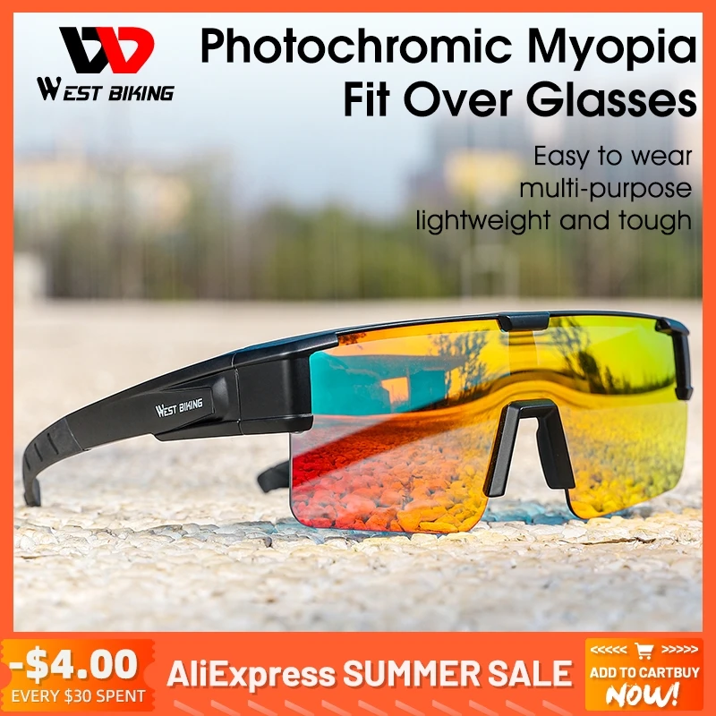 bicycle goggles over glasses