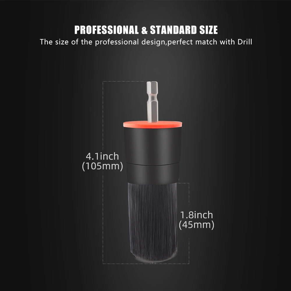 SPTA 5 個ミックス毛ディテールブラシアタッチメントセット