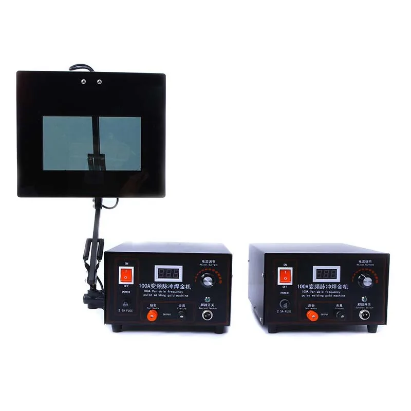 

Jewellery Soldering Machine 100A Jewellery Spot Welder with Protector for Eyes