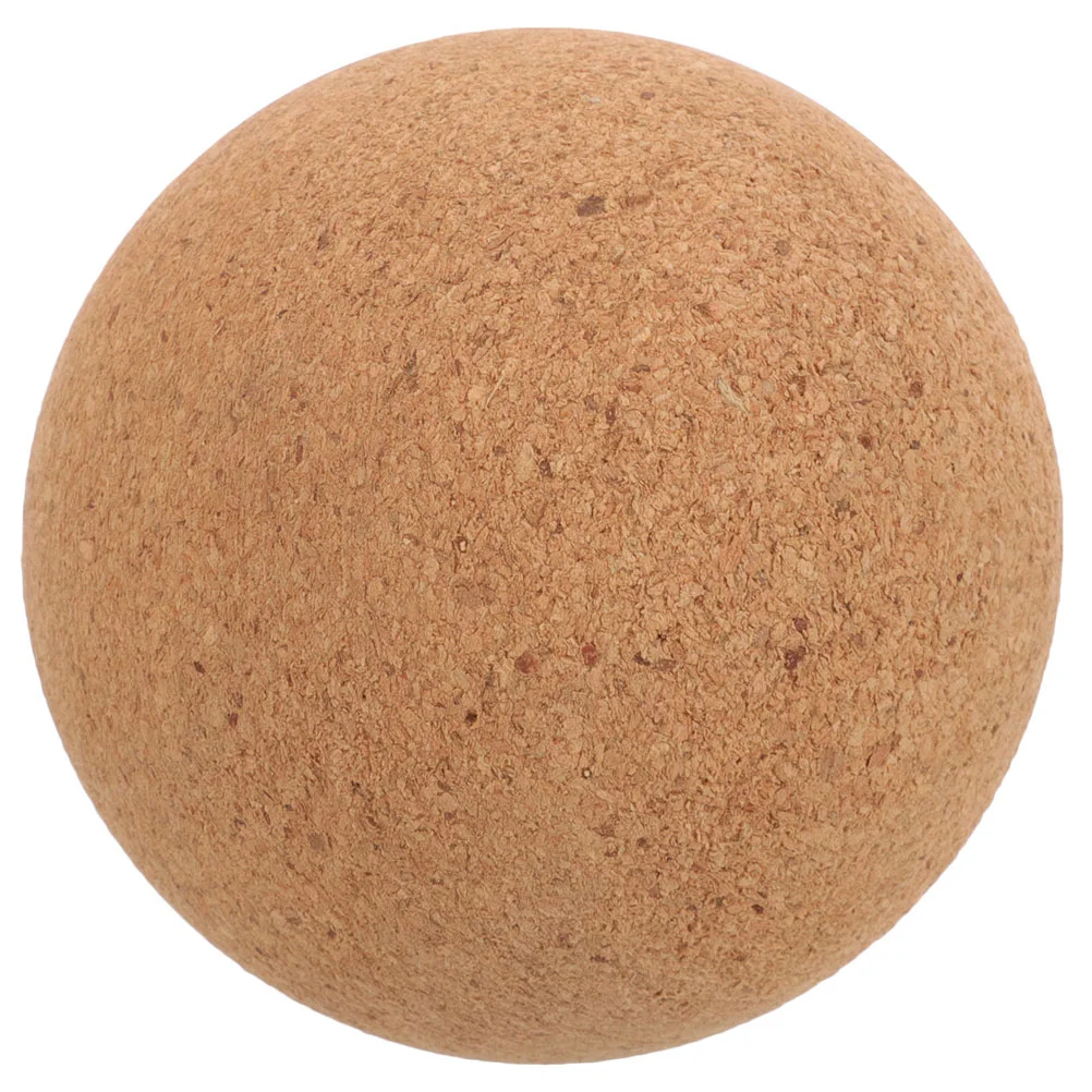 

Cork Fascia Ball Yoga Supplies (diameter 8cm) Massagers for Neck and Back Roller Practical Hockey