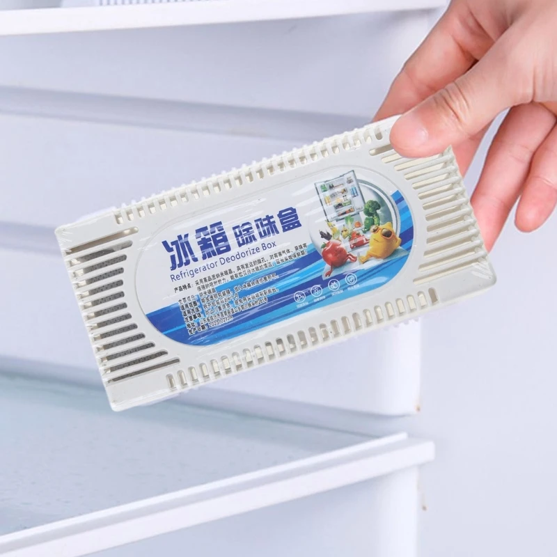 2 Deodoranti Per Frigorifero Al Carbone Di Bambù - Assorbiodori E Deumidificatore Naturale - Foto 2