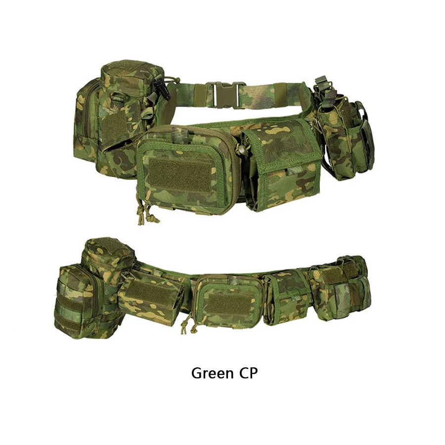 YAKEDA Camouflage Training Taille Abdeckung Outdoor MOLLE Gürtel Multifunktionale Tragetasche – Detail 11