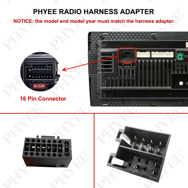 TUOLNK Adattatore per antenna radio DIN aschio a feina ISO TUOLNK Adattatore per antenna radio DIN aschio a feina ISO