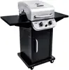Char-Broil Performance Series Convective 2-Burner Cabinet Propane Gas Stainless Steel Grill - 463673519P1 1
