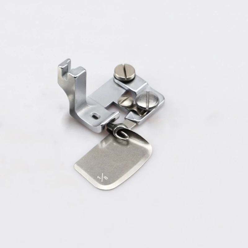 

Steel F502 Arc Hemmer Chiffon Silk 0.3/0.5/0.6/0.8/1cm Curling Presser Foot Bottom Hem Serging Cylinder