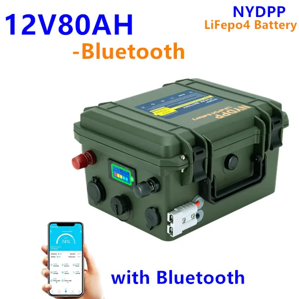 12V 80AH-Bluetooth