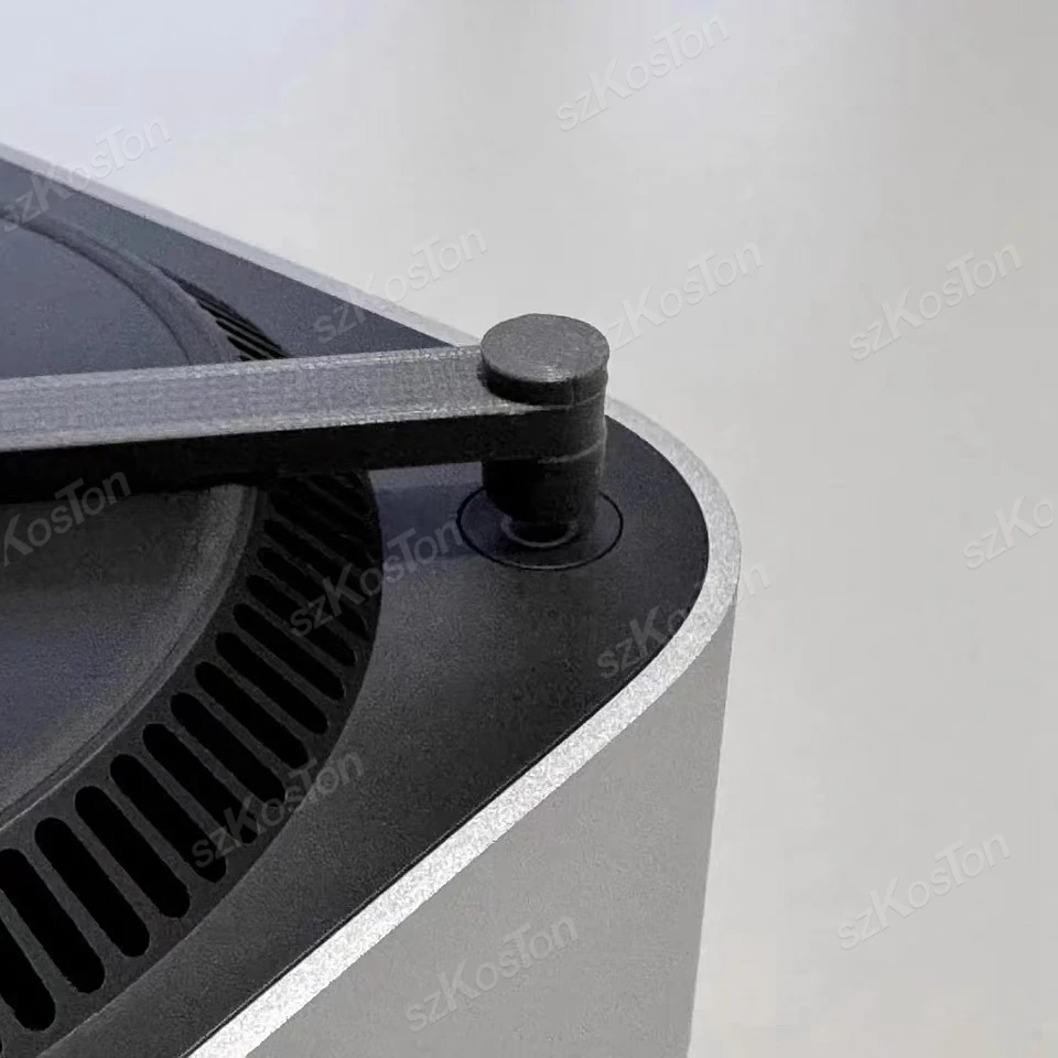 2024 맥 미니 M4 데스크탑 컴퓨터용 전원 버튼 스탠드 3D 프린팅 높이 조절 베이스 브래킷 맥 미니 M4 프로 PC 액세서리