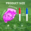 Golf Ball Line Liner Drawing Marking Alignment Putting Tool and 2 Pieces Golf Ball Marker Pen 3
