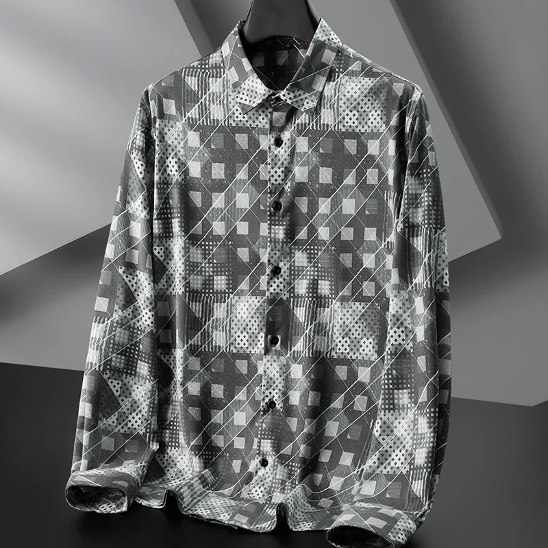 Louis Vuitton Long Sleeve Shirt Men Size L