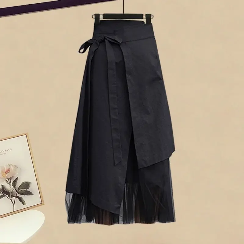 أزياء الربيع بالإضافة إلى حجم الزي النسائي قميص أع...