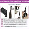 Portable Automatic Hair Curling Machine with 3 Heads, DIY Dreadlocks Braiding Hair Extensions/Electric Dreadlock Machine for Loc 6