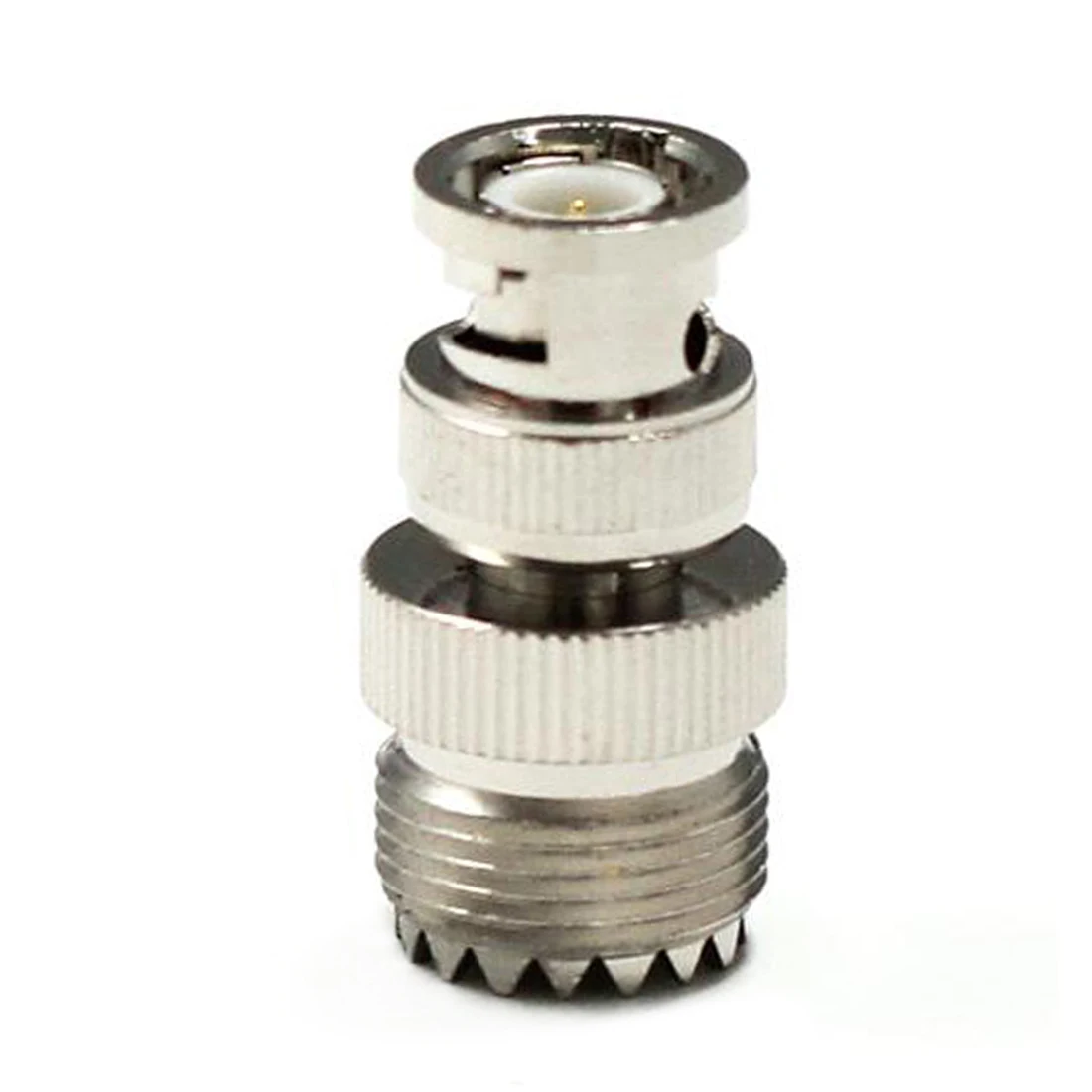 

1pc New BNC Female Jack to MCX Male Plug RF Coax Adapter Convertor Connector Straight Goldplated Wholesale