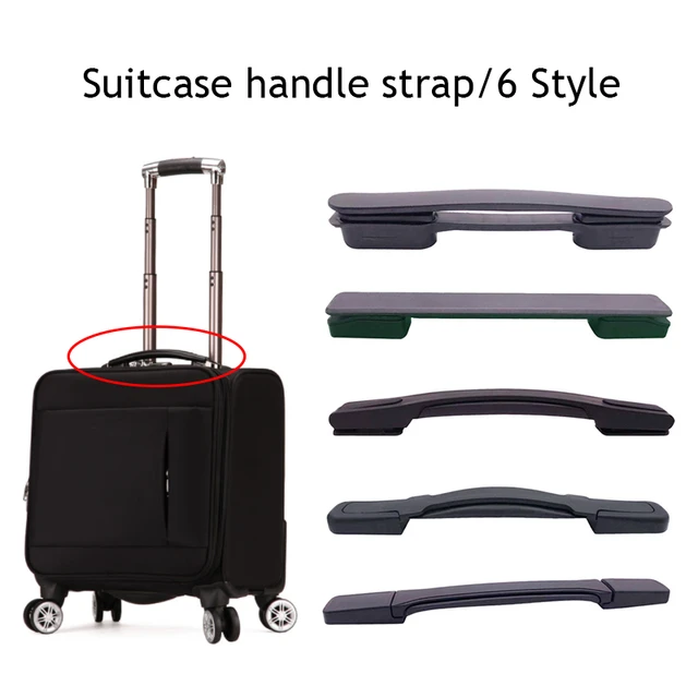 Suitcase Grip Protective Cover Luggage Bag Handle Wrap Leather Anti-stroke  Shoulder Strap Pad Grip Cover Bag Accessories Handle - AliExpress