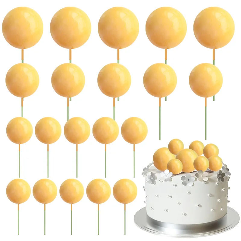 30 Bunte Schaumstoff-Kugeln Zum Dekorieren – Perfekt Für Kuchen, Hochzeit & DIY-Partys 30 Bunte Schaumstoff-Kugeln Zum Dekorieren – Perfekt Für Kuchen, Hochzeit & DIY-Partys