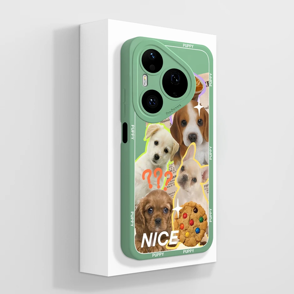 Cartoon Panda Star Portable Soft Minimalist Phone Case Cover