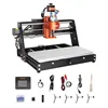 VEVOR CNC Router Machine, 120W 3 Axis GRBL Control Wood Engraving Carving Milling Machine Kit, 300 x 200 x 60 mm/11.8x7.87x2.36 1