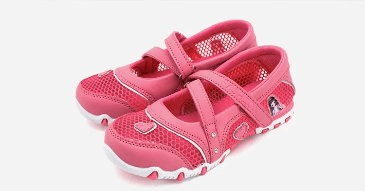 extra wide fit children's shoes 2022 New Summer High Quality Non-slip Children Shoes Girls Fashion Sandals Cartoon Princess Sandals Kids Flat extra wide fit children's shoes