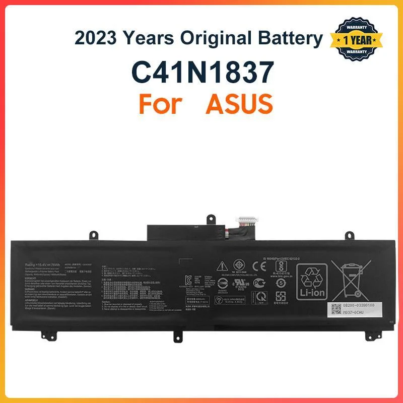 

C41N1837 0B200-03380100 Laptop Battery for GU502GU GU502GV GU532GU GX502GV GX502GW 15.4V 76Wh