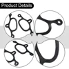 1 Pair Spurs Belt Tie Down Strap Rubber Spur Straps Or Training Horse Black Gel Spur Tie Down Strap 15x10cm Equestrian Equipment 6