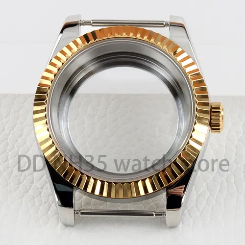 36mm/39mm NH35 Watch Case Sapphire Glass 20mm Solid 316L Stainless Steel Bracelet for Datejust NH35 NH36 Movement 28.5mm Dial - Image 38