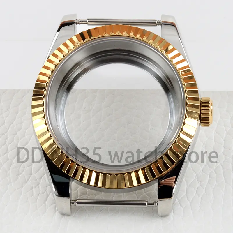 36mm/39mm NH35 Watch Case Sapphire Glass 20mm Solid 316L Stainless Steel Bracelet for Datejust NH35 NH36 Movement 28.5mm Dial - Image 38