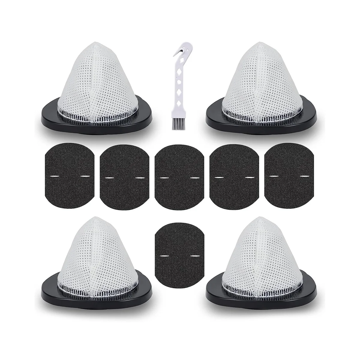 

2030 Сменный фильтр для Bissell 3 в 1, легкий пылесос 2030,20303,20306,20307 с 6 поролоновыми фильтрами 1611501