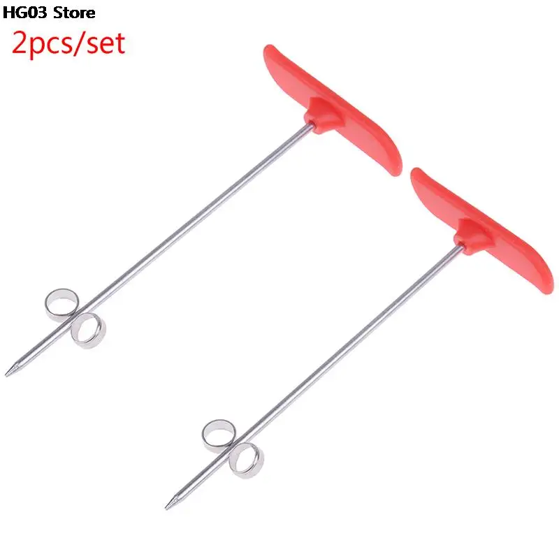2pcs Manual Spiral Screw Slicer Wire Rotate Potato Carrot Cucumber Vegetables Spiral Knife Carving Tool Plastic PP + Steel