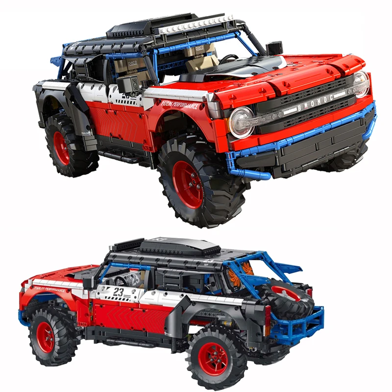 

2920pcs Technical Bronco SUV Building Blocks Model MOC Creativity Remote Control Off Road Car Bricks Toys for Boys Gift Models