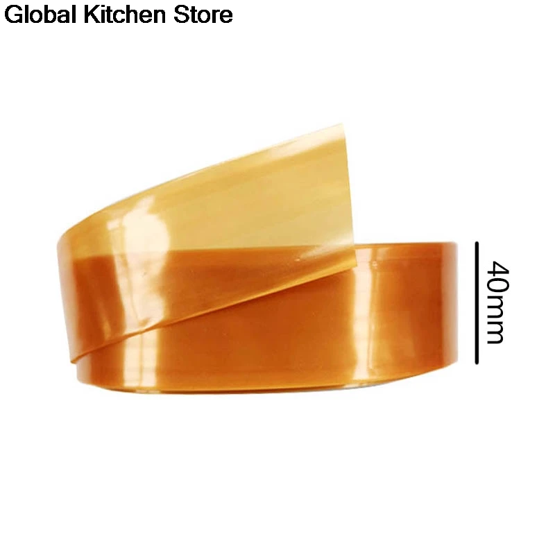 Plastic sausage casings width 40mm 6 meters ham maker BBQ sausage packaging tools shell meat poultry kitchen tools bbq casings