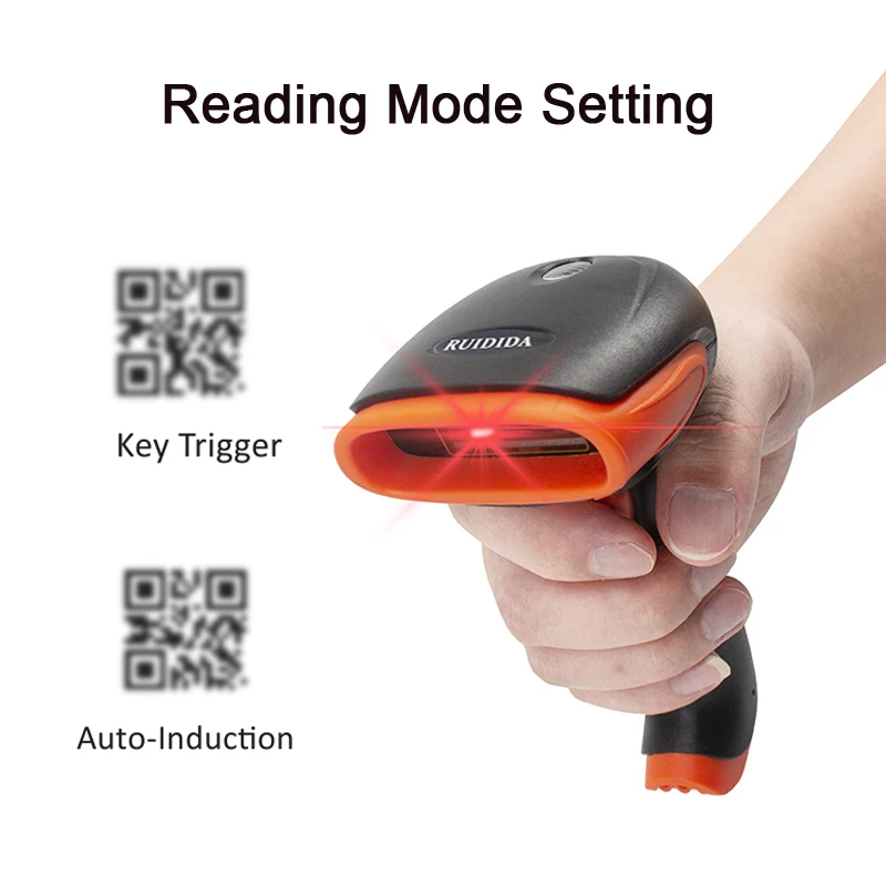 Barcode Scanner barcode scanner for Wireless or Wired 1D 2D