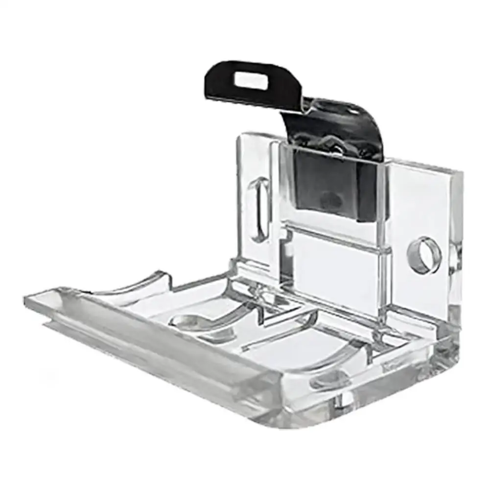 25mm PVC Transparent Concealed Mounting Bracket for Cordless Honeycomb / Pleated Curtains with Metal Clips