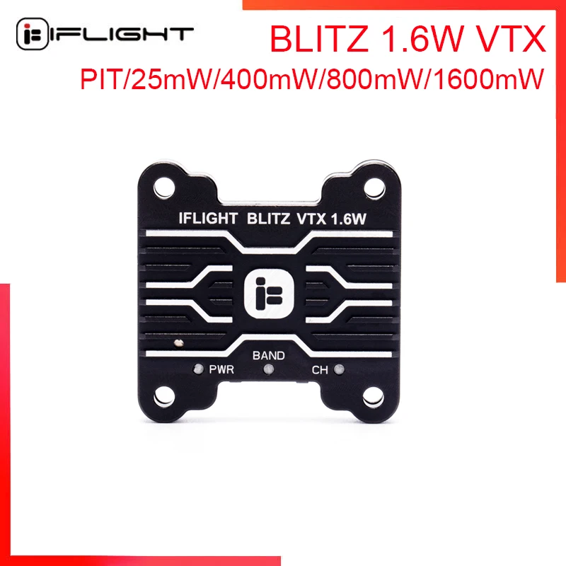 Iflight Blitz 1.6W Vtx Pit/25Mw/400Mw/800Mw/1600Mw Regolabile Con Connettore Mmcx Per Parte Fpv