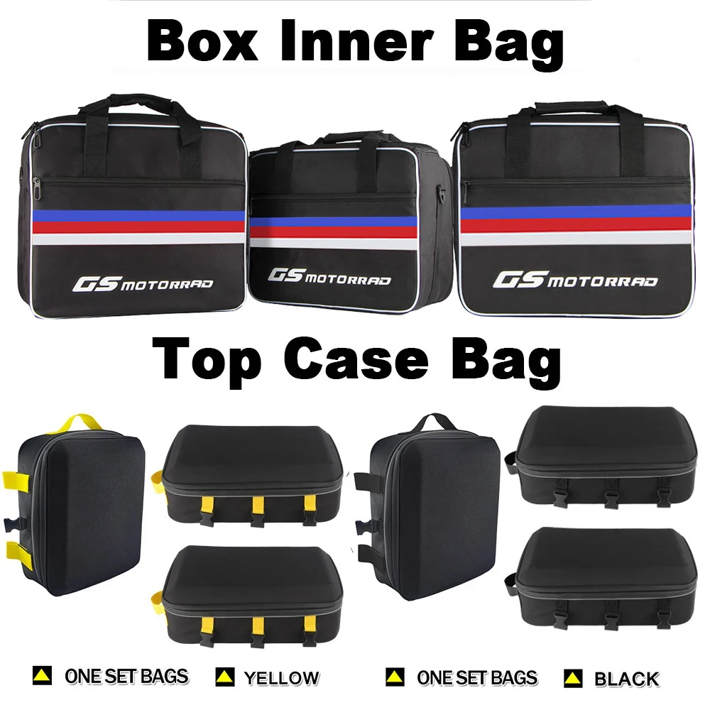 For BMW R1250GS Adventure R1200GS ADV OC LC F850GS F750GS Expandable Pannier Top Case Saddle Inner Bags Motorcycle Luggage Bag