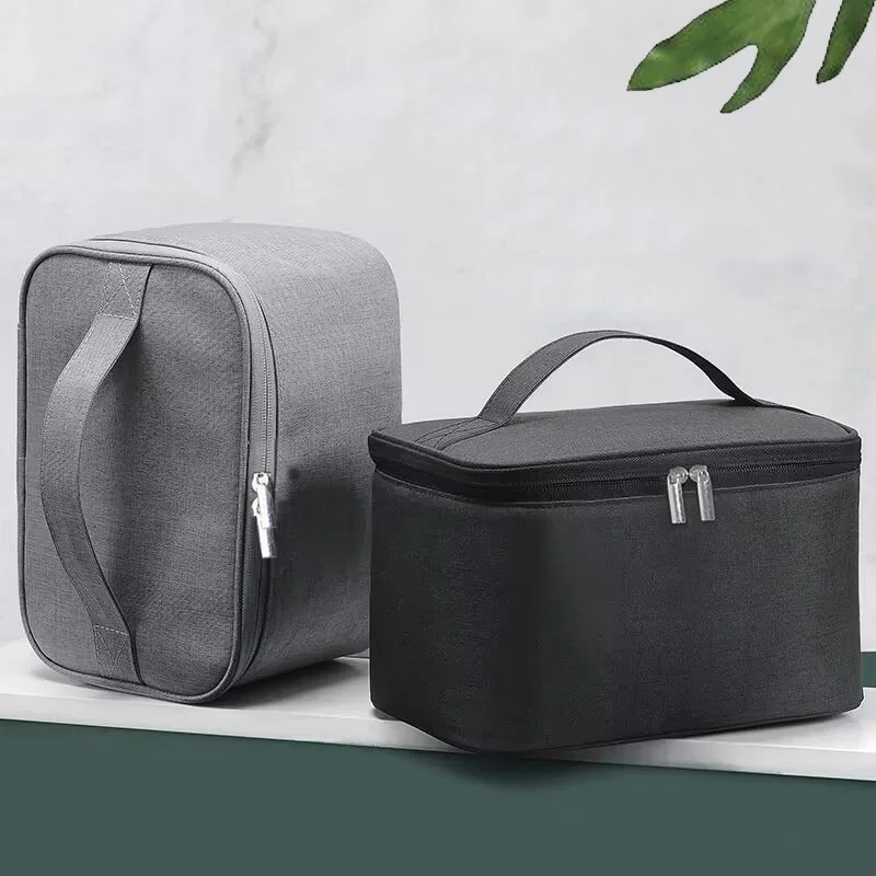 

Waterproof Oxford Fabric Cosmetic Storage Bag Travel Portable Simple Zipper Handbag Men Women Large Capacity Toiletry Pouch Item
