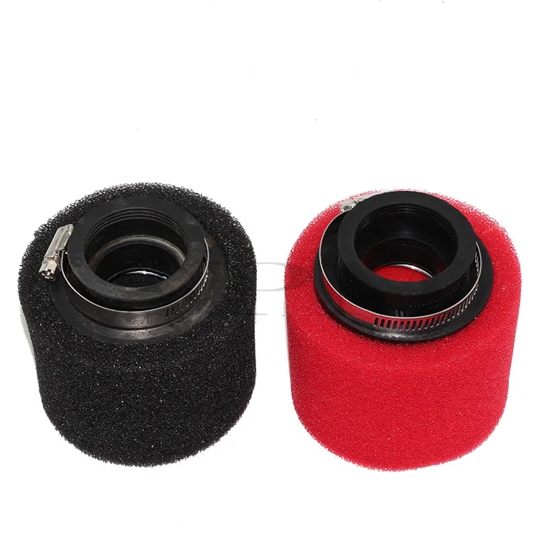 35mm 38mm 42mm 45mm 48mm 50mm stright and Bend Elbow Neck Foam Air Filter Sponge Cleaner Moped Scooter Dirt Pit Bike cycle air filter motorcycle air filter air filter cleaner