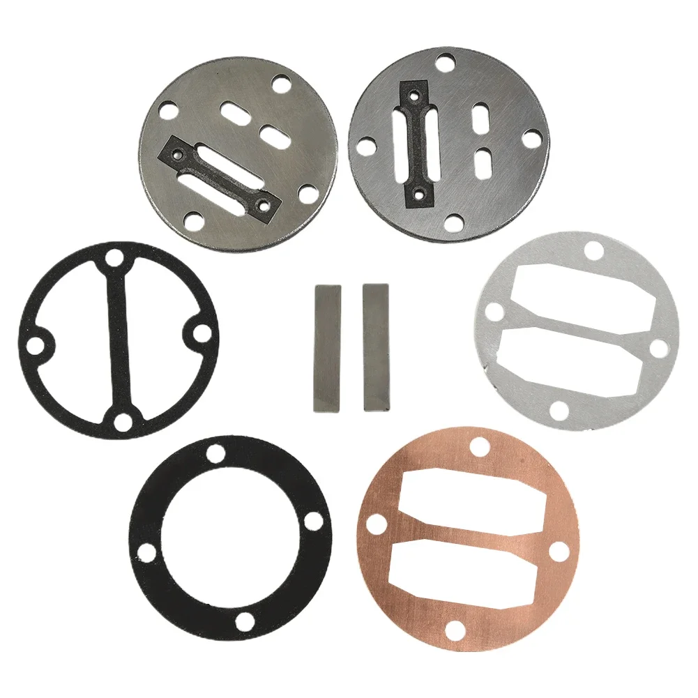 Piston Air Compressor Cylinder Valve Plate Hole To Hole 42mm Air Pump Fitting For Air Cylinder Head Oil Machine Air Compressor copeland snow eagle semi closed 15p compressor valve plate group refrigeration air conditioning cold storage freezer head valve