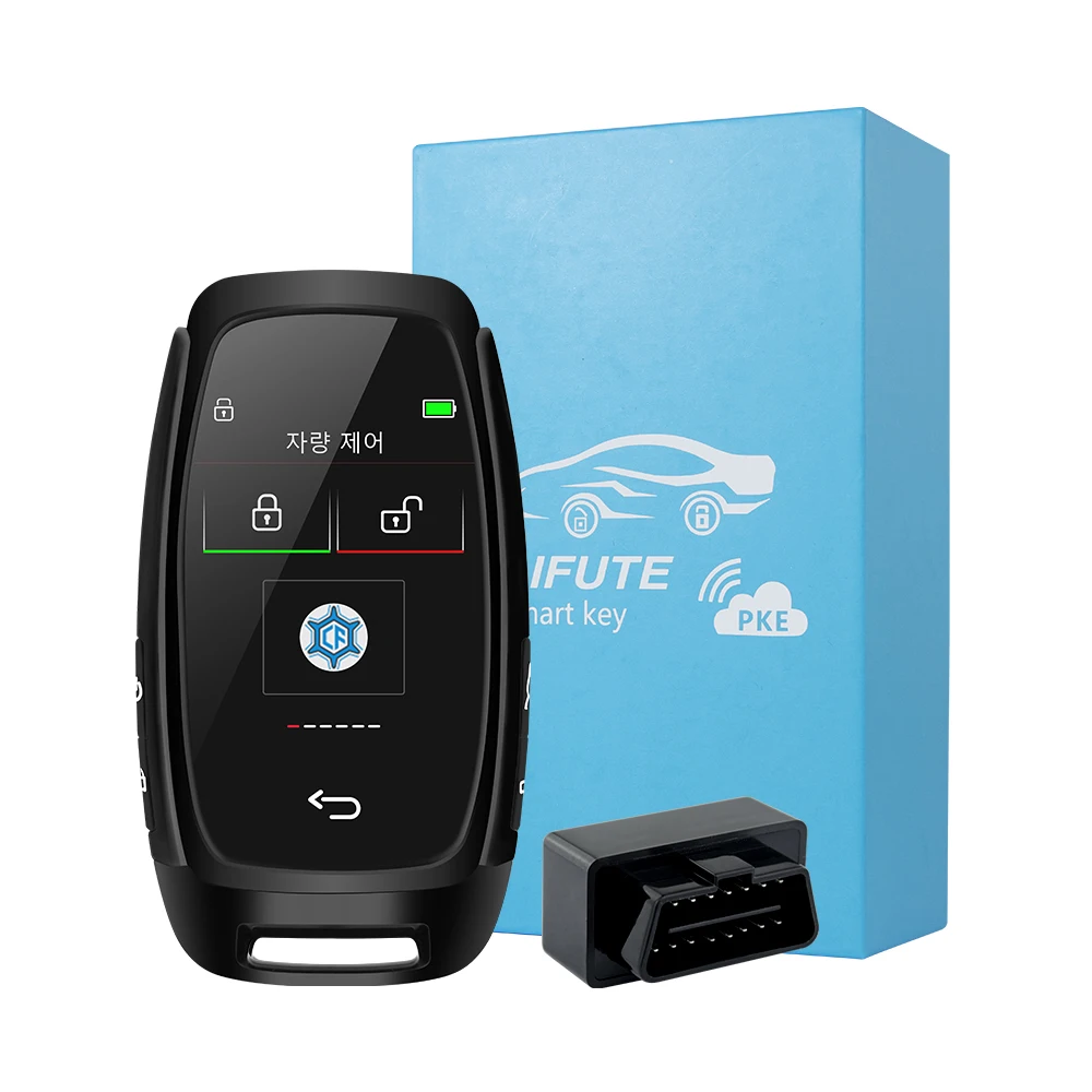CF920 schermo LCD a chiave intelligente modificato universale per Audi per VW per Hyundai comodo accesso senza chiave blocco automatico coreano/inglese - S4468f27082b349c1be2557e4b7773155C